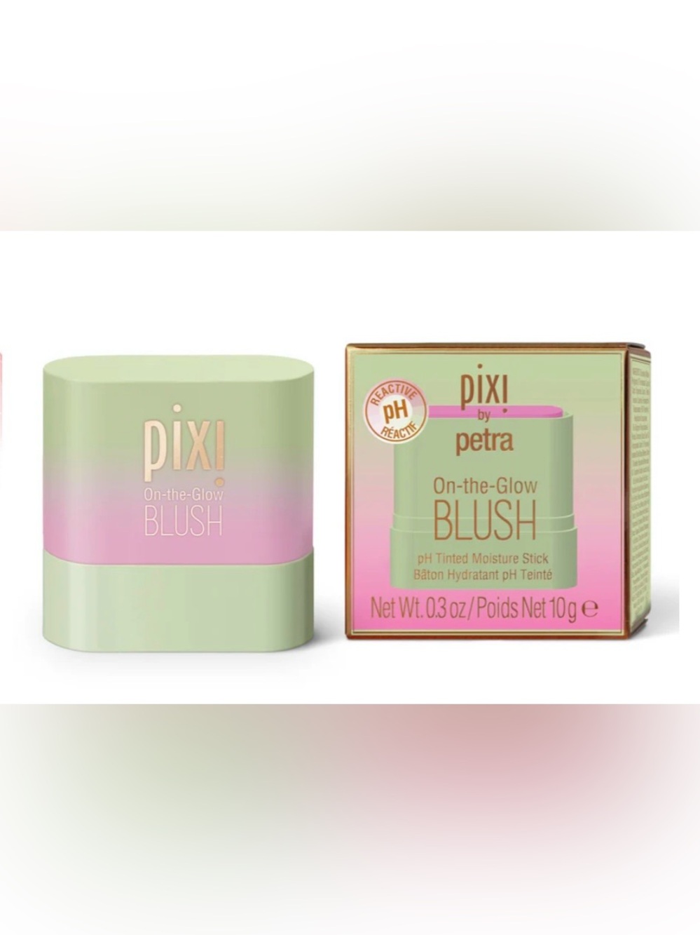 Pixi On-the-Glow Blush Stick Mini — Brand New, Never Used, Original Packaging